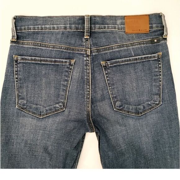 LUCKY BRAND BROOKE CAPRI RELEASED HEM SKINNY JEANS SZ 2/26 - Picture 4 of 7